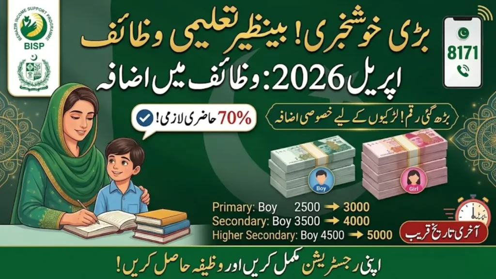 Benazir Taleemi Wazaif 8171 April 2026