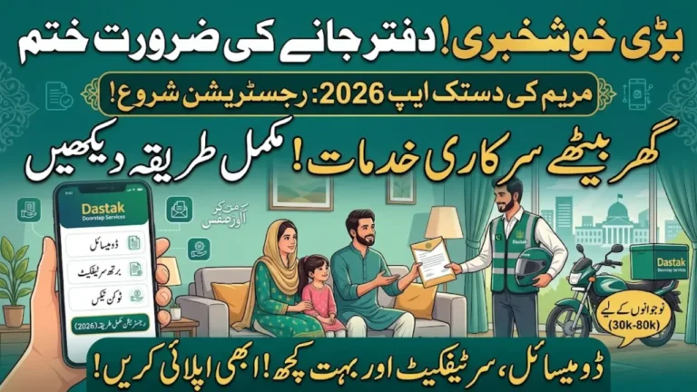 Maryam Ki Dastak App Registration 2026
