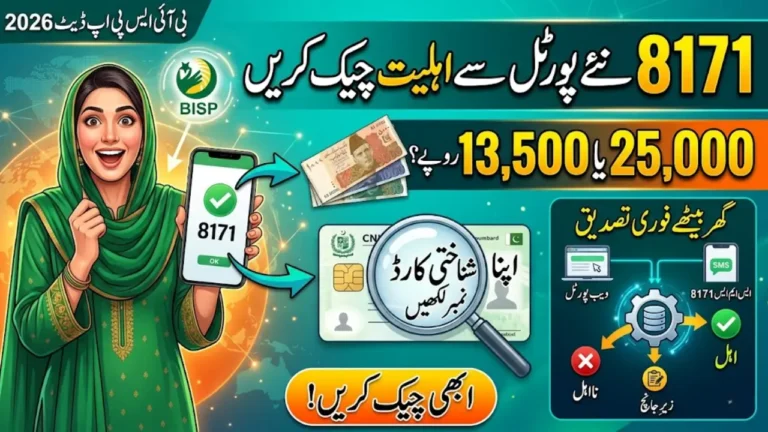 8171 CNIC Verification Portal 2026